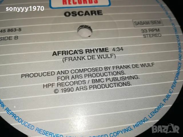 OSCARE-ЗАПАЗЕНА ПЛОЧА 0503251621, снимка 18 - Грамофонни плочи - 49375632