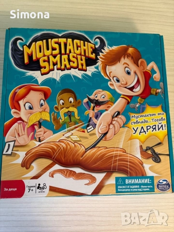 Moustache Smash , снимка 2 - Настолни игри - 51824870