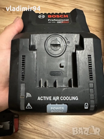 Bosch GAL 18V-160 16Ah зарядно, снимка 3 - Други инструменти - 52655073