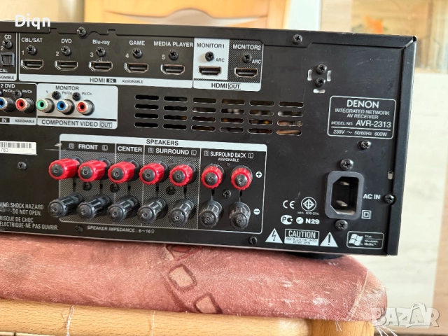 Denon AVR-2313 , снимка 11 - Ресийвъри, усилватели, смесителни пултове - 52080606