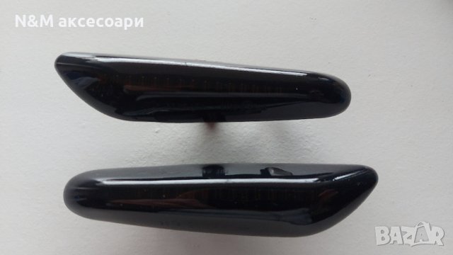 Черни динамични LED мигачи за БМВ / BMW Dynamic Led, снимка 2 - Аксесоари и консумативи - 43544201