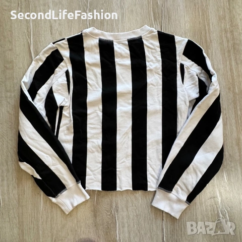 Дамска блуза с лого Love Moschino размер S, снимка 8 - Блузи с дълъг ръкав и пуловери - 53175622