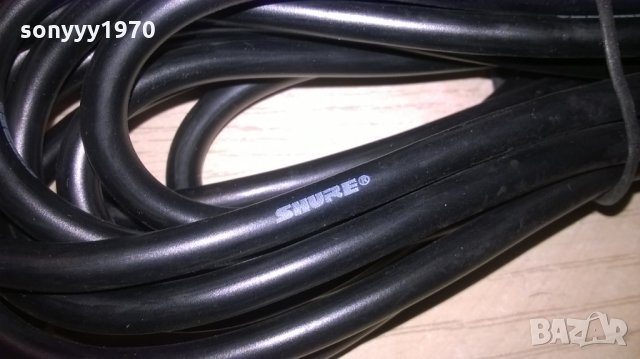 shure-профи кабел за микрофон, снимка 6 - Микрофони - 26590916