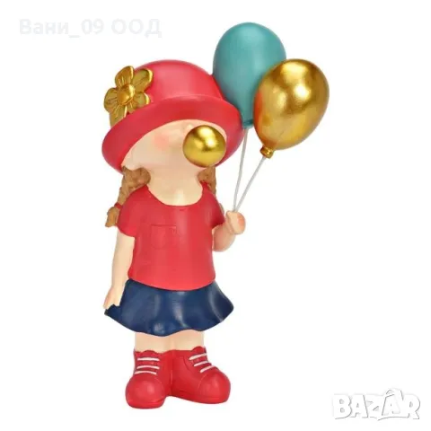 Статуетка "Момиче с балони"