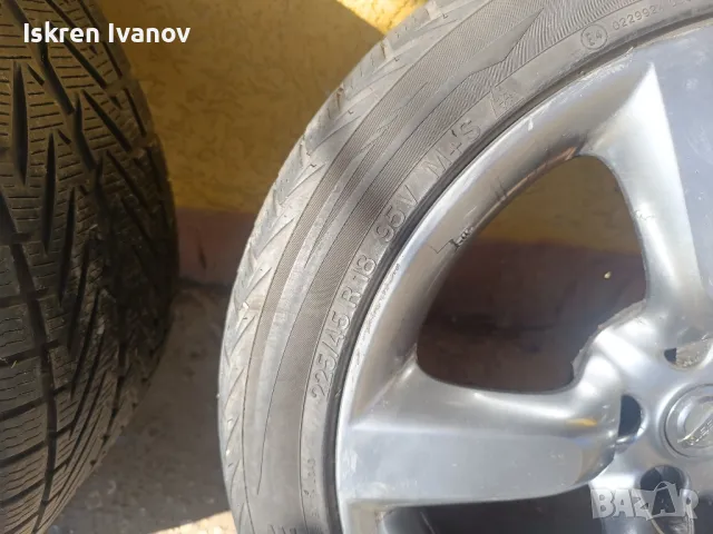 Оригинални джанти за nissan 350z 18", снимка 9 - Гуми и джанти - 48039132