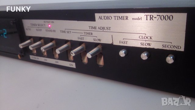 Fisher TR-7000 Audio Timer (1978-79), снимка 6 - Ресийвъри, усилватели, смесителни пултове - 34841935