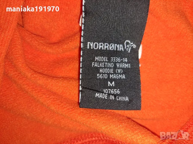 Norrona Falketind Warm1 Hoodie (M) дамски поларен суичър, снимка 10 - Суичъри - 48359242