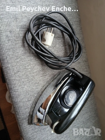 Руска парна ютия от съветско време, здрава, снимка 2 - Ютии - 53062163