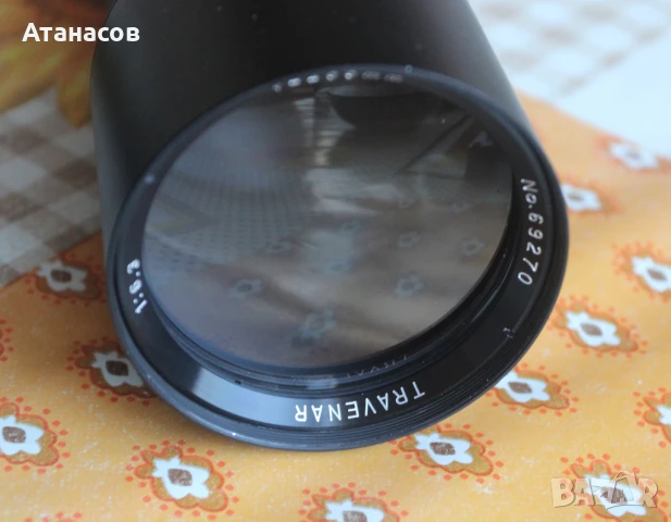  Обектив Petri TRAVENAR TELE 400 mm 1:6.3 на M42 резба, снимка 4 - Обективи и филтри - 51220735
