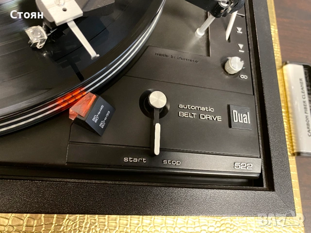 Аудиофилски грамофон Dual, снимка 5 - Грамофони - 53564144