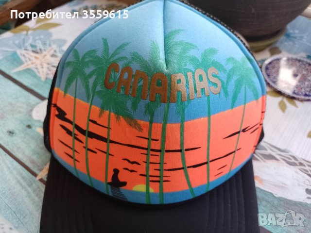 шапка с козирка от Канарските острови, снимка 1 - Шапки - 40464429