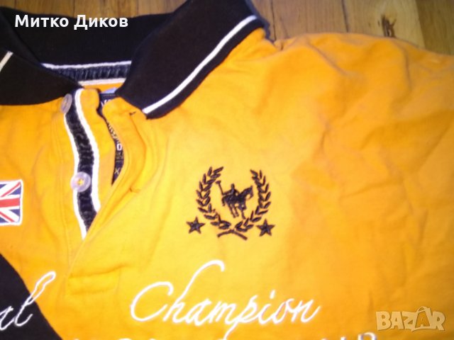 Vinson Polo Club Polo Shirt размер Л, снимка 5 - Спортна екипировка - 28726809