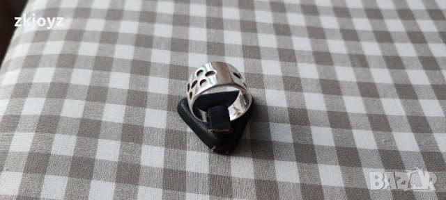 СРЕБЪРЕН ПРЪСТЕН  5.80 ГРАМА/ ПРОБА 925 , снимка 4 - Пръстени - 43452548