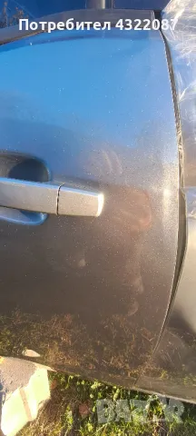 Задна дясна врата и десен калник OPEL MERIVA B / Мерива 2011г., снимка 7 - Части - 49426318