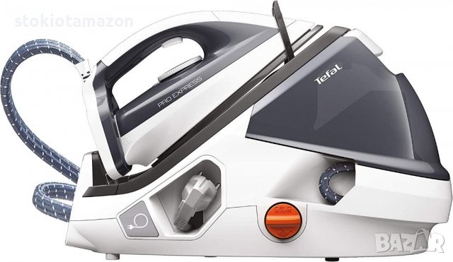 Парогенератор Tefal GV8711E0, 2600W, 6 bar, Функция вертикална пара, Плоча Durilium AirGlide, снимка 2 - Ютии - 38104104