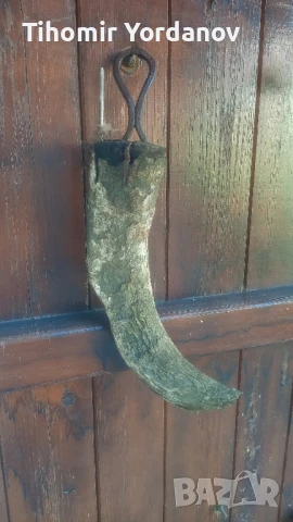 Катраник от биволски рог., снимка 3 - Антикварни и старинни предмети - 51320819