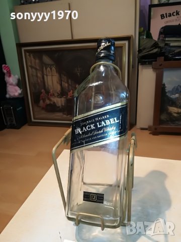 johney walker-black BIG 3l празно шише с люлка 1507211129, снимка 8 - Колекции - 33526765