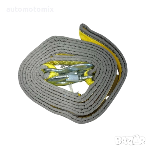 Колан за теглене, Светлоотразителен, 6Тона, 4Метра