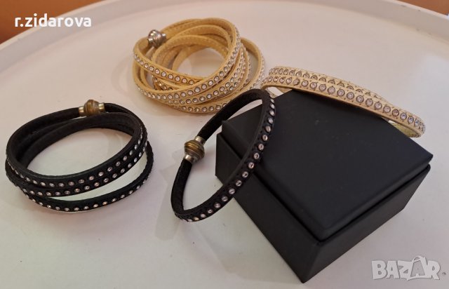 Колекция кожени гривни  Sif Jakobs , снимка 7 - Гривни - 43323343