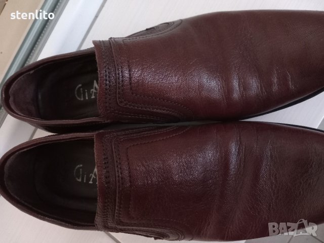 GiAnni Елегантни мъжки обувки от естествена кожа, снимка 9 - Официални обувки - 43911419
