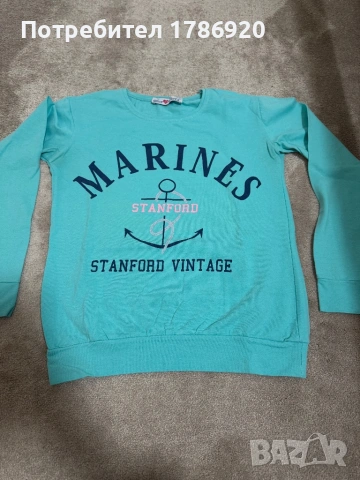 ⚓️Дамска блуза "Marines Stanford Vintage" - Blue Her World 🌊