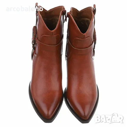 Дамски западни и мотоциклетни ботуши, 3цвята , снимка 13 - Дамски ботуши - 48591077