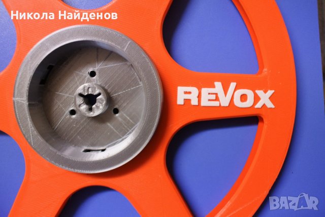 МАГНЕТОФОННИ РОЛКИ 26СМ.оранжеви, снимка 6 - Декове - 40451774