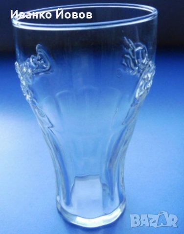 Чаша Кока Кола, стъклена, с релефно лого Coca Cola, за ценители, снимка 3 - Чаши - 32614765