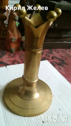 Свештник бронз 21622, снимка 5 - Декорация за дома - 32340628