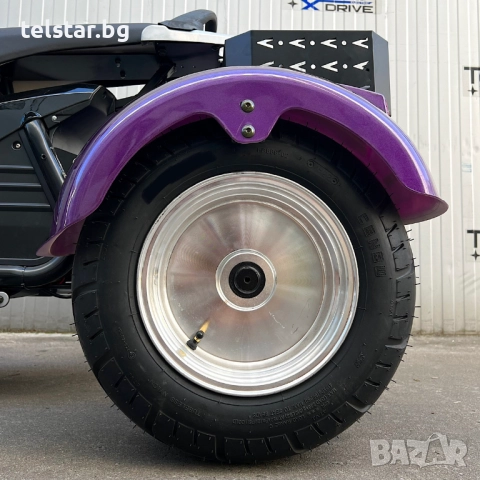 Електрическа триколка HARLEY с два мотора Х30 SPORT 2х3000W 60V С всички Европейски сертификати - TU, снимка 6 - Мотоциклети и мототехника - 52412452