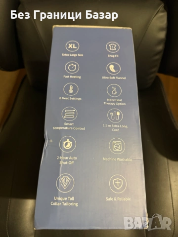 Нова Електрическа загряваща възглавница за гръб и врат облекчаване на болки във врата и раменете, снимка 3 - Други - 53531391