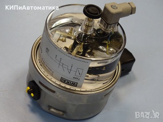 Електроконтактен Манометър WIKA cont 821.21 0-15Bar Ø85mm G1/2”, снимка 13 - Резервни части за машини - 37257054
