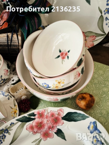 Сервиз Villeroy & Boch – Flora Bella, снимка 5 - Сервизи - 52417762