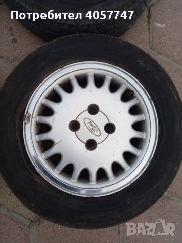 4 броя гуми с джанти за Форд , снимка 3 - Гуми и джанти - 52680719