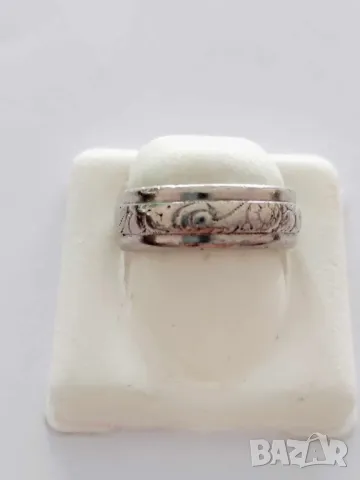 сребърна халка 50828, снимка 2 - Пръстени - 47505017