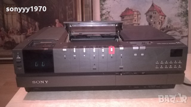 sony sl-c7e betamax-video recorder-made in japan-внос швеция, снимка 5 - Плейъри, домашно кино, прожектори - 26952002