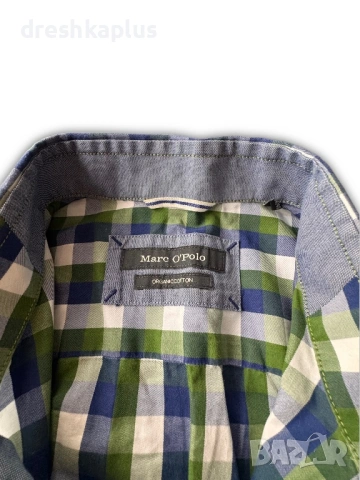MARC O’POLO карирана мъжка риза• 38/40 (S-M)• дълъг ръкав, снимка 3 - Ризи - 53218828