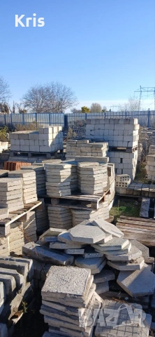 Тротоарни плочки, бордюри, паркинг елементи и др. , снимка 4 - Строителни материали - 53070005
