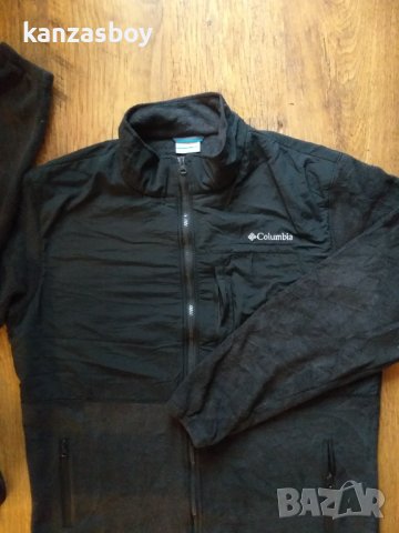Columbia Loganville Trail 2.0 Black Full Zip Fleece Jacket - страхотно мъжко яке , снимка 2 - Якета - 39376875