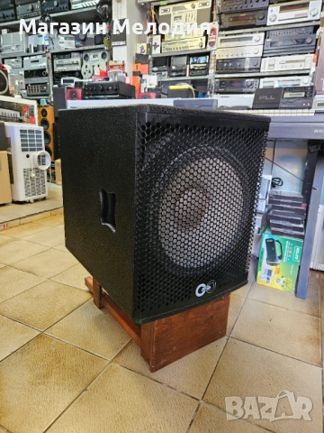 Пасивна басова тонколона 15" бас каса Clear Sound 1000W RMS 8 Ома. Професионална. В отлично техничес