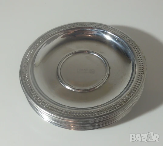 Лот 12 малки чинийки Hisar Rostfrei