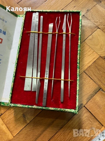 Инструменти за педикюр нови в кутия , снимка 3 - Антикварни и старинни предмети - 51223480