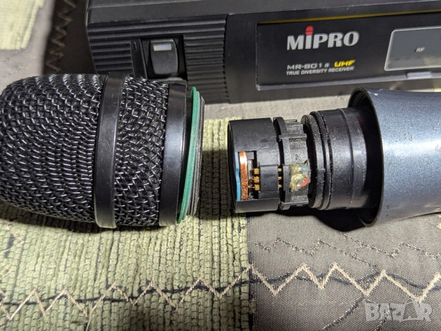 SENNHEISER SKM 300 G1 + MIPRO MR 801a, снимка 10 - Микрофони - 48968247