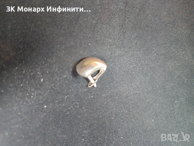 сребърна обеца , снимка 2 - Обеци - 52123887