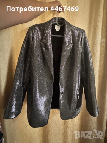 Зимно овърсайз сако М размер