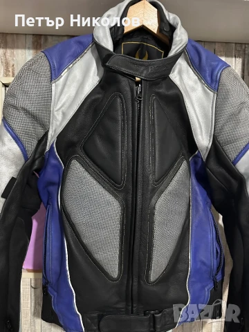 Мото кожено яке Belstaff (EU-50, M/L), снимка 2 - Аксесоари и консумативи - 50962176