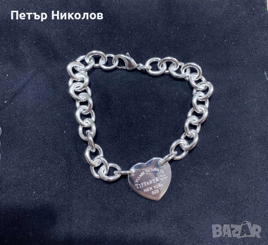 Tiffany & Co оригинална сребърна гривна