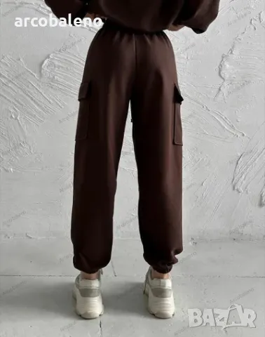 Моден дамски спортен ежедневен комплект от две части, 3цвята , снимка 16 - Комплекти - 47308708