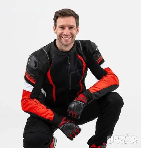 Лятно мото яке за мотор SHIMA MESH PRO 2.0 RED ,всички протектори, снимка 2 - Аксесоари и консумативи - 50965525