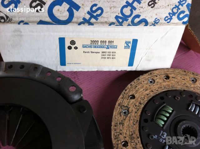 Комплект съединител Sachs за Форд Ескорт, Орион и Фиеста / FORD Escort, Orion, Fiesta, снимка 2 - Части - 51049164